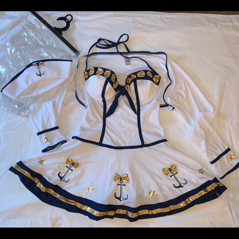 New sexy sailor costume